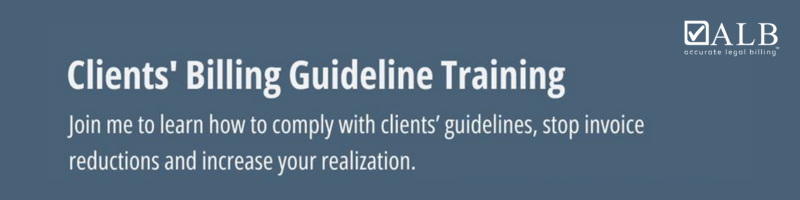 Clients' Billing Guideline Training