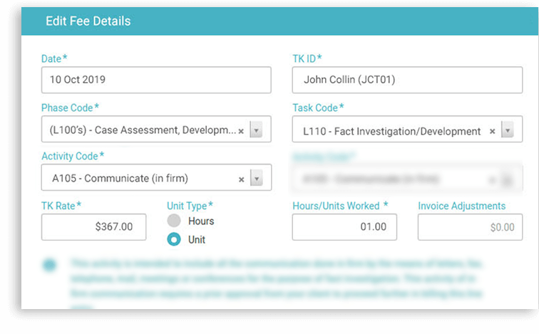 legal eBilling software